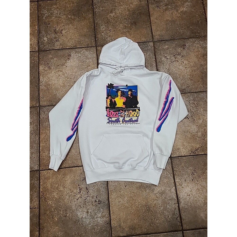 Philcos Boyz N Hood Retro Pullover Hoodie Fandom Streetwear Casual SZ S :NWOT